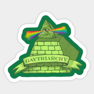 Gaytriarchy Sticker